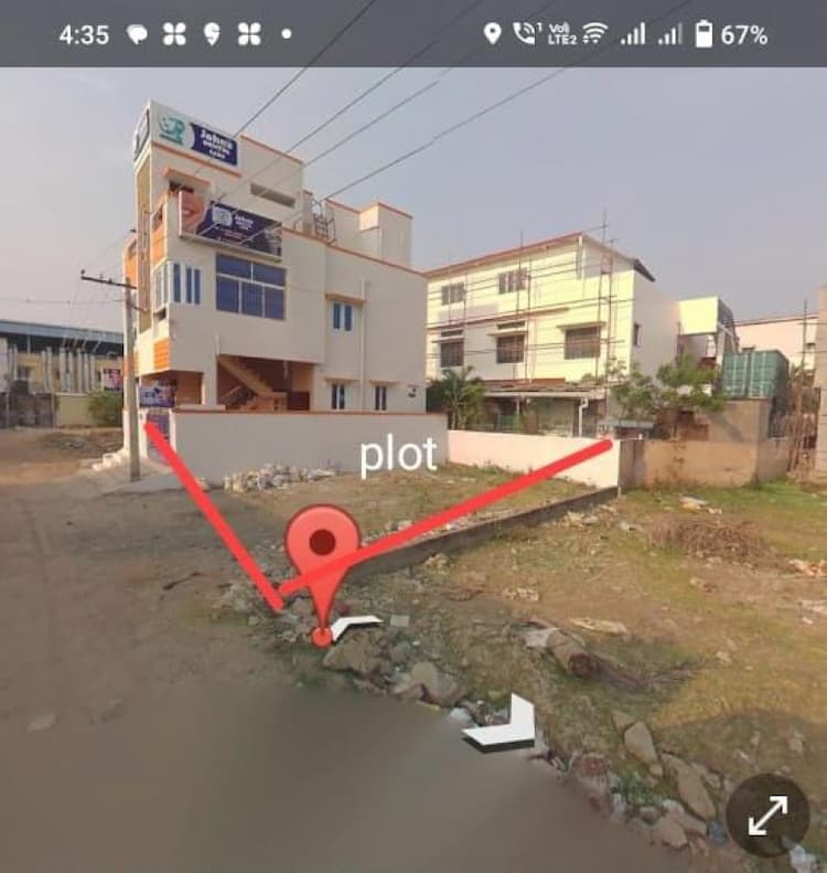 984 sqft Plot