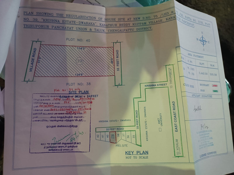 5442 sqft Plot
