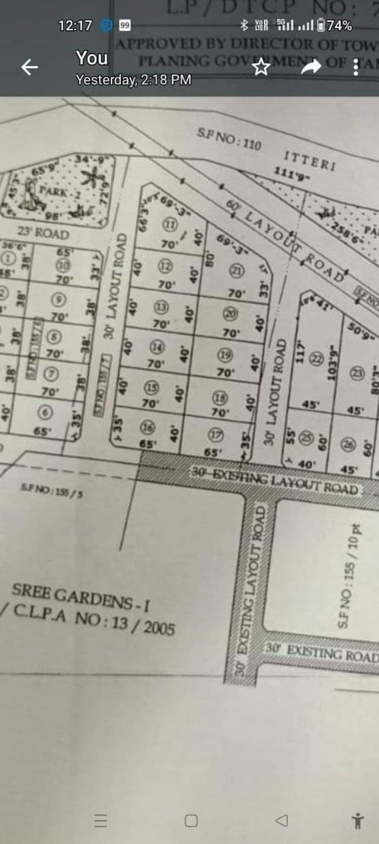 DTCP PLOTS FOR SALE
