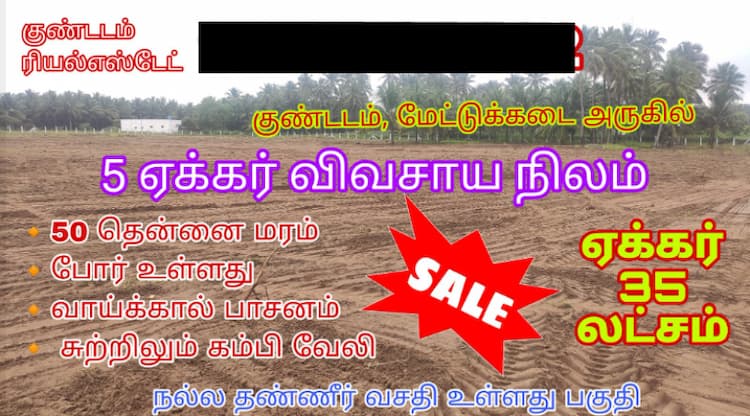 5 Acre Land for Sale