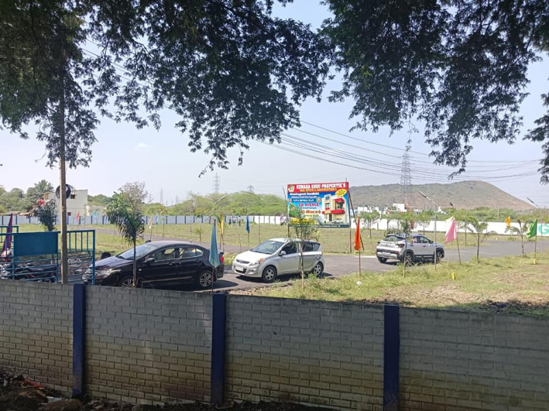 Plots Sale @ GST Mahendra World City,Chettipuniyam