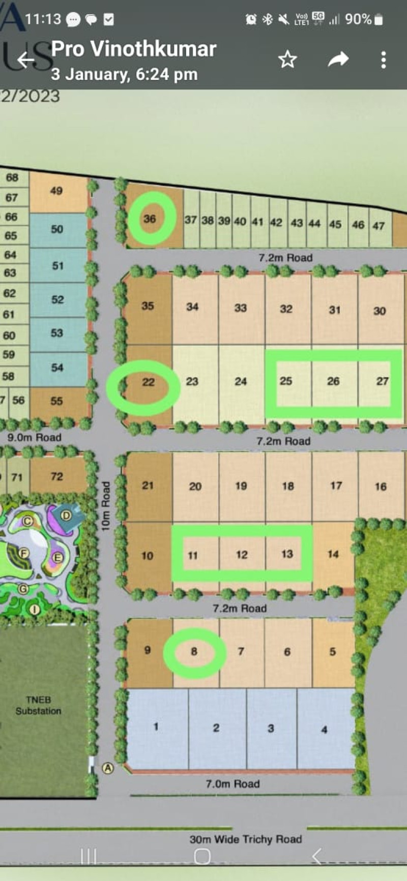 5.5 cent Plot