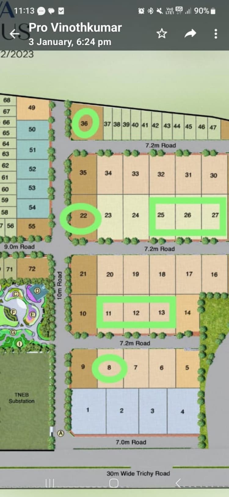 5.5 cent Plot