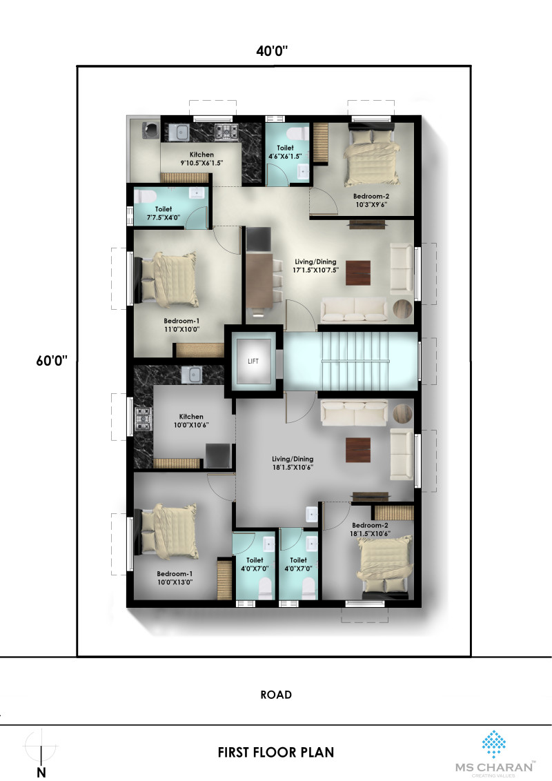 2400 sqft Plot