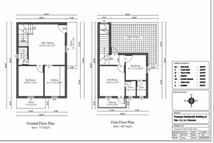 3-BHK duplex individual villa with car parking